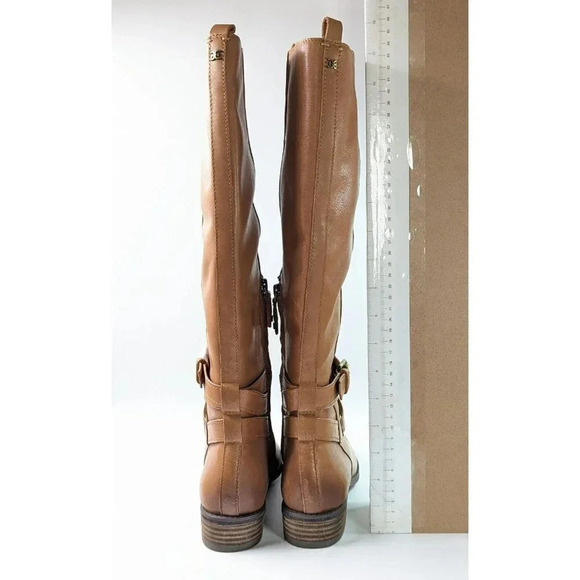Sam Edelman Women's Pansy Whiskey Leather Boot Size 6.5 M (MSRP $225) - Picture 8 of 11